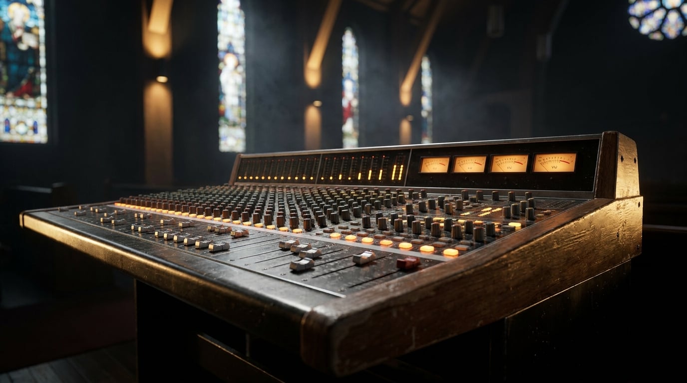 Mesa de som para igreja: quantos canais você precisa