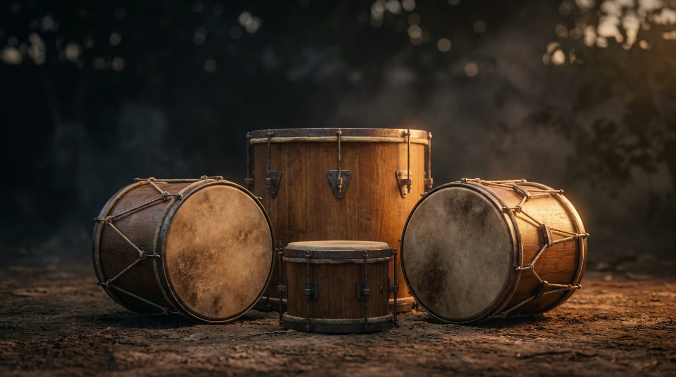 Surdo, rebolo e tantã: monte sua percussão de samba