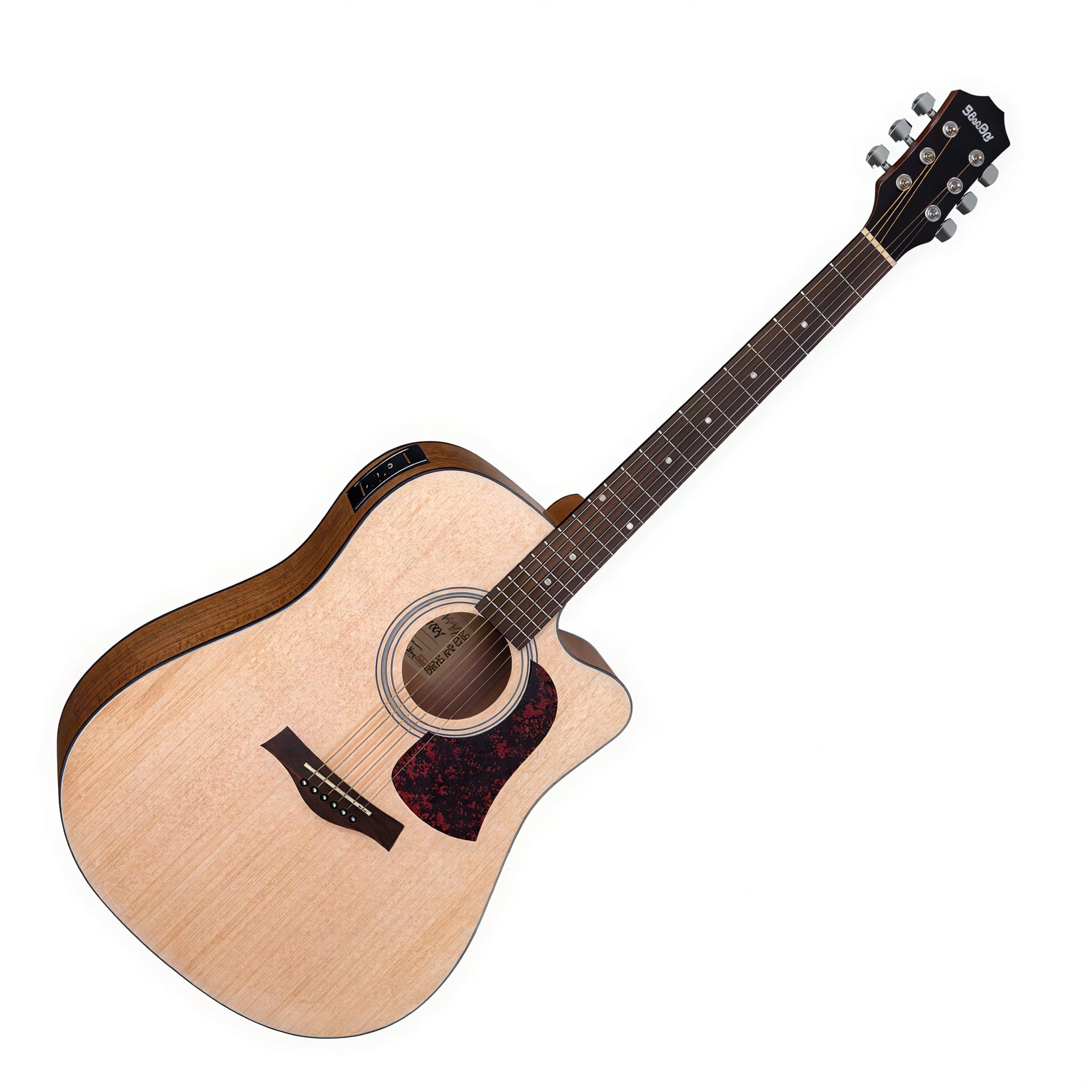 Violão Elétrico Shelby Sgd193C Folk Com Cutaway Natural