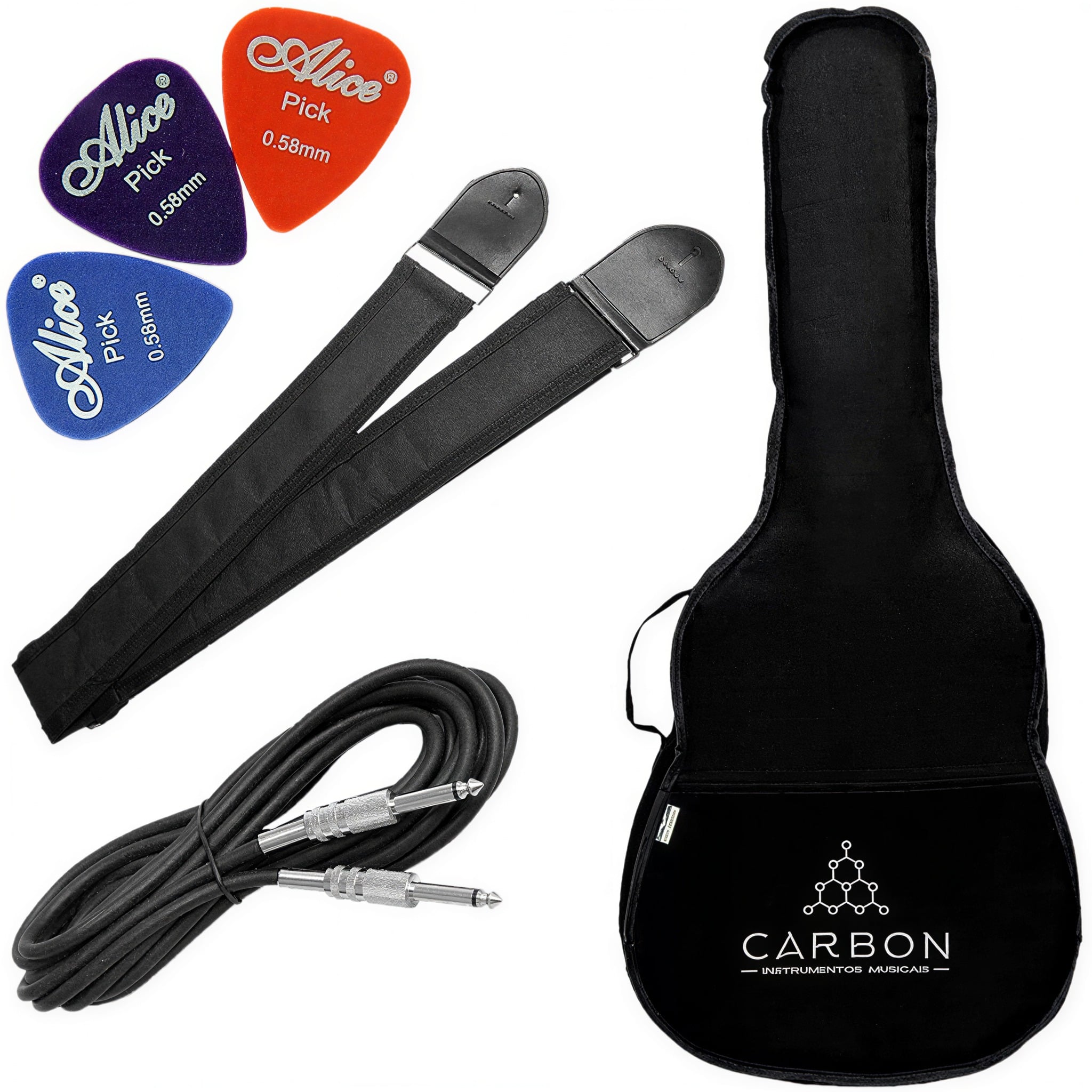 Kit Acessórios Para Violão VX01
