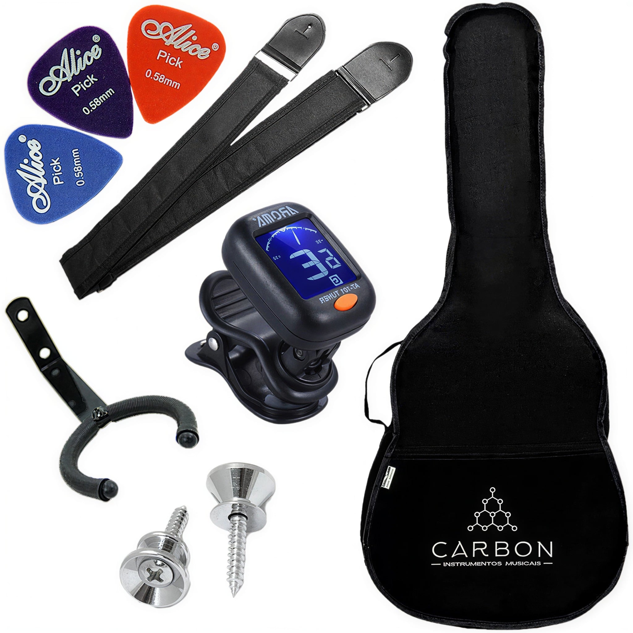 Kit Acessórios Para Violão Clássico VX04