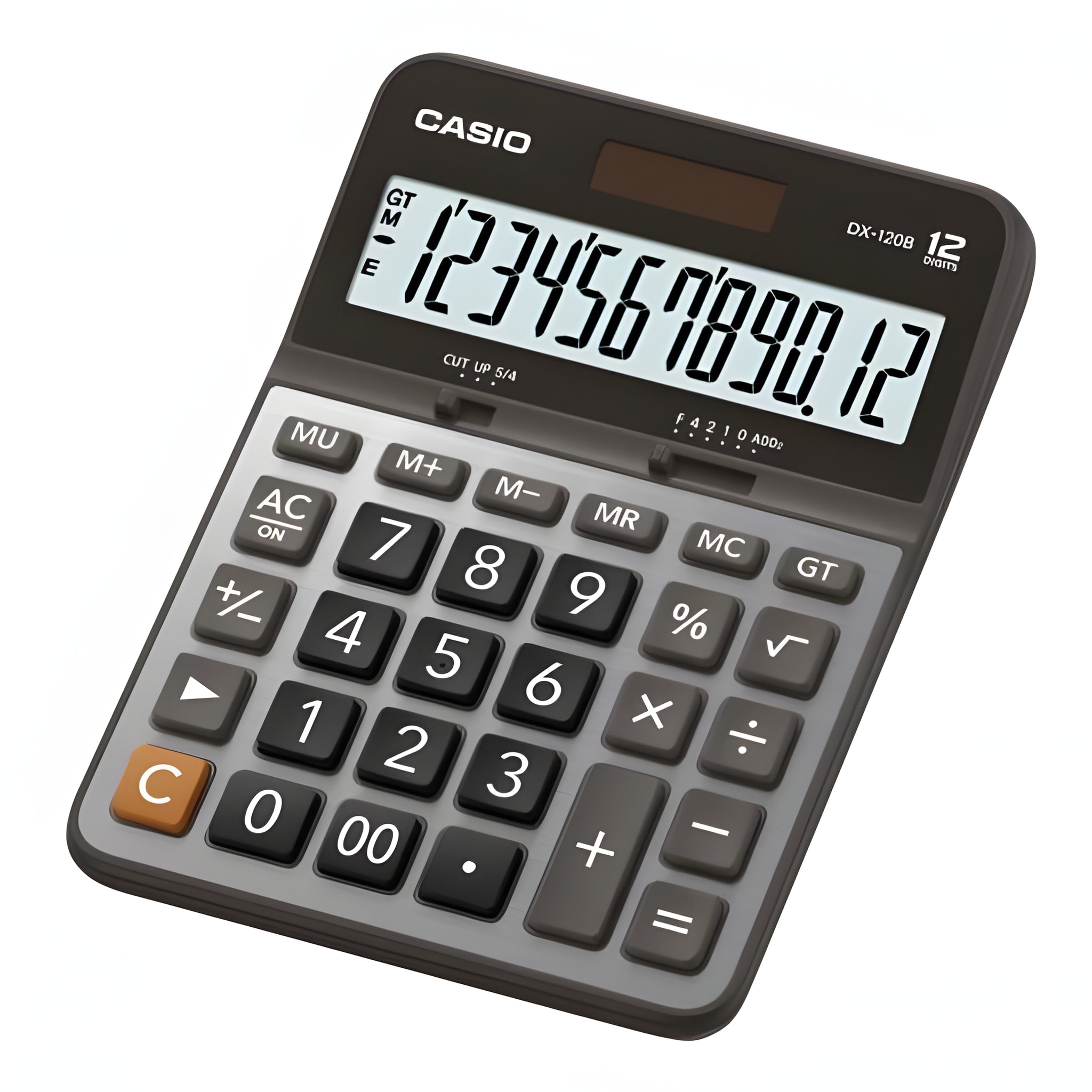 Calculadora de Mesa Casio DX-120B 12 Dígitos Prata