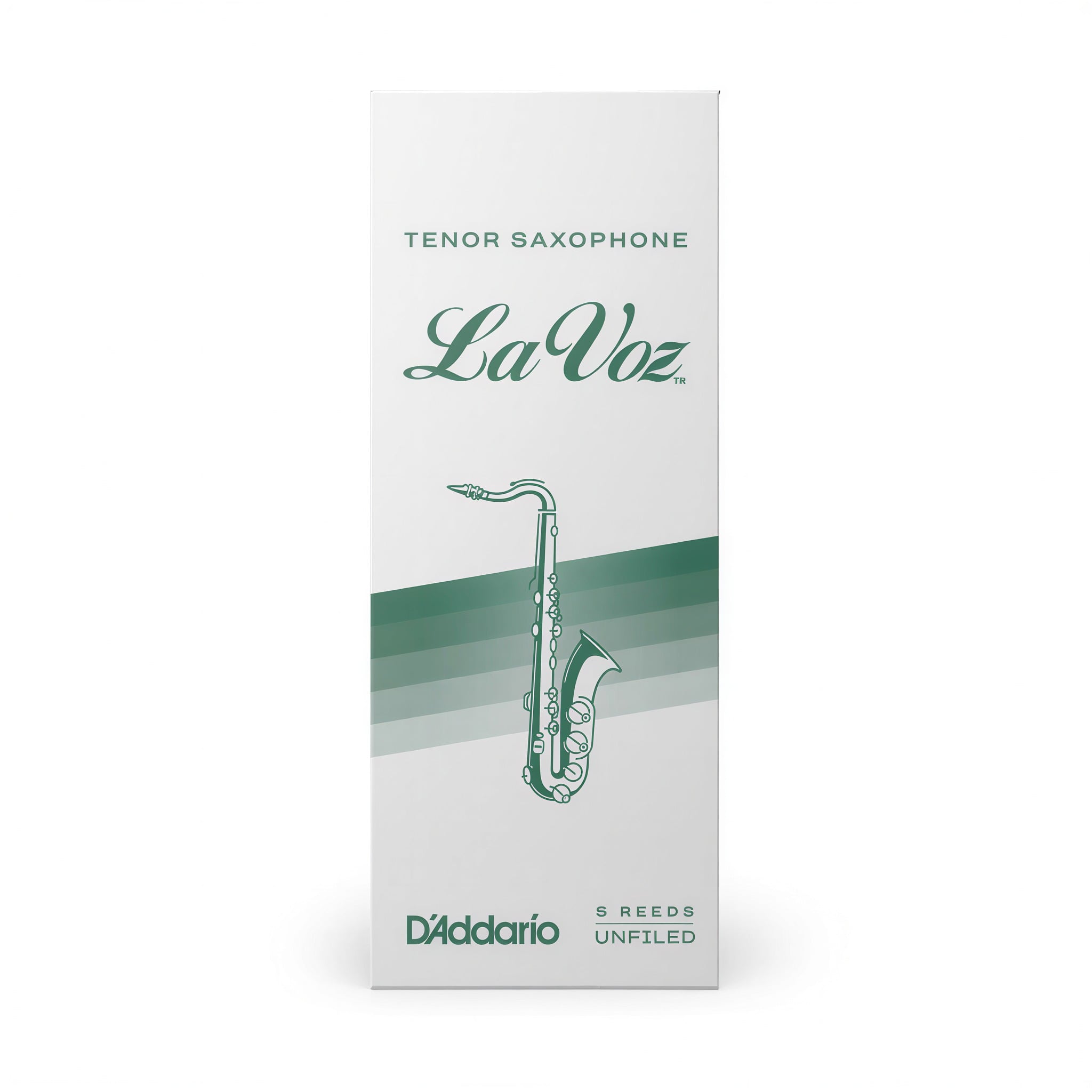 Palheta Sax Tenor Medium (5 Peças) D Addario La Voz RKC05MD