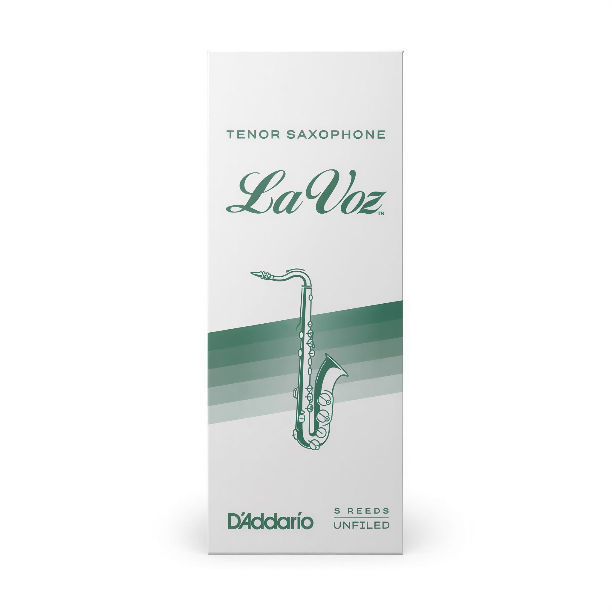 Palheta Sax Tenor M/S (5 Unidades) D Addario La Voz RKC05MS