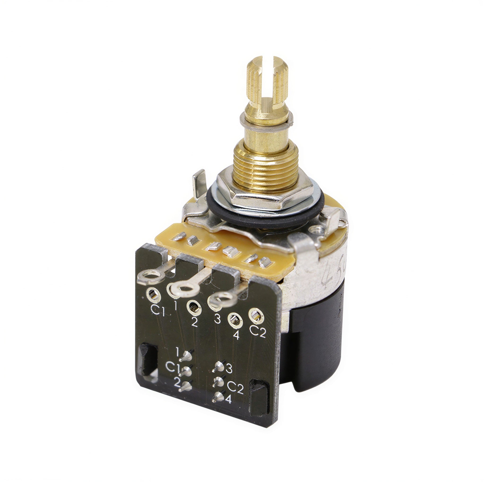 Potenciômetro A250K Push-Pull DPDT Instrumentos CTS-A250-PP