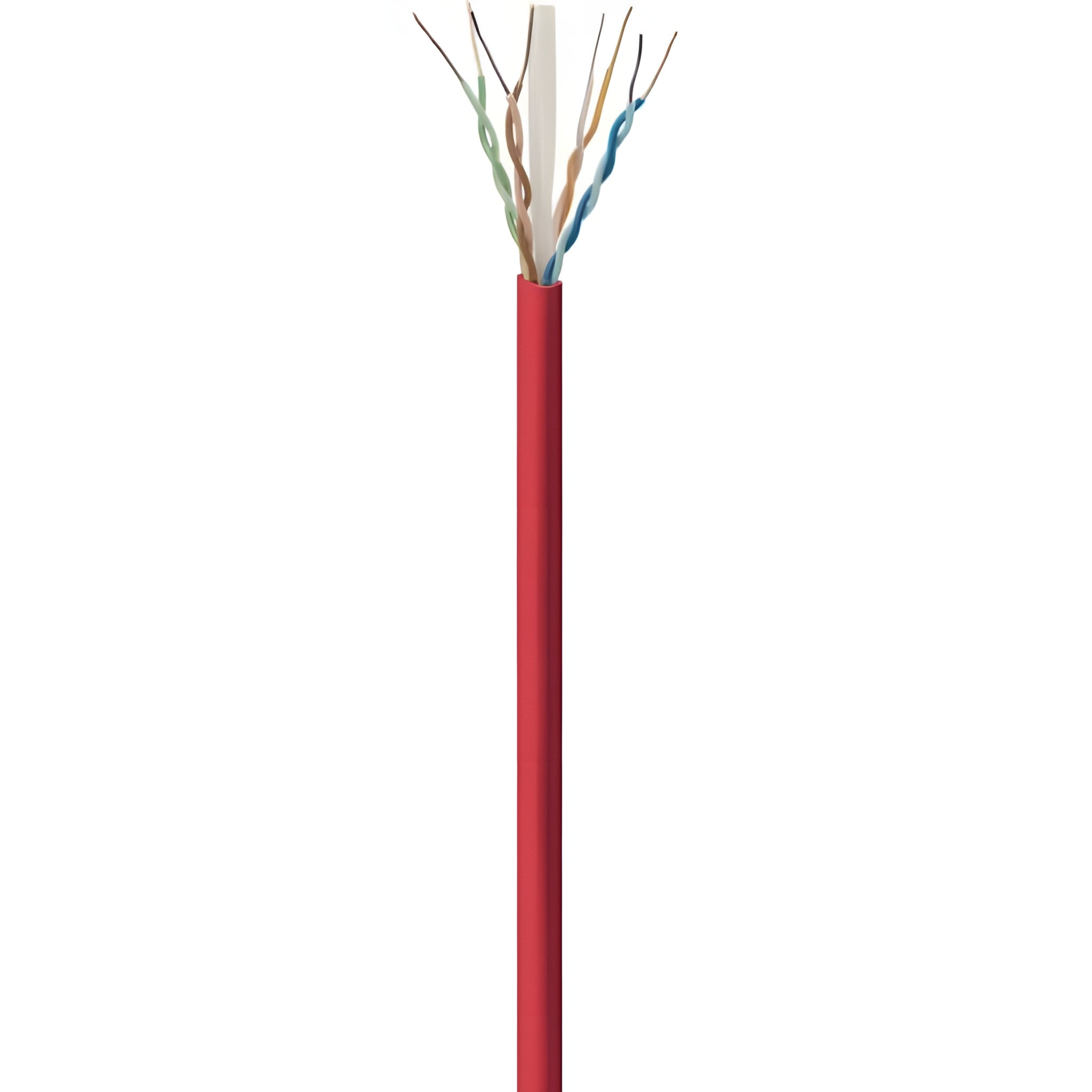 Cabo de Rede CAT6 305m Fortrek FK510C CMX Vermelho - CX / 305