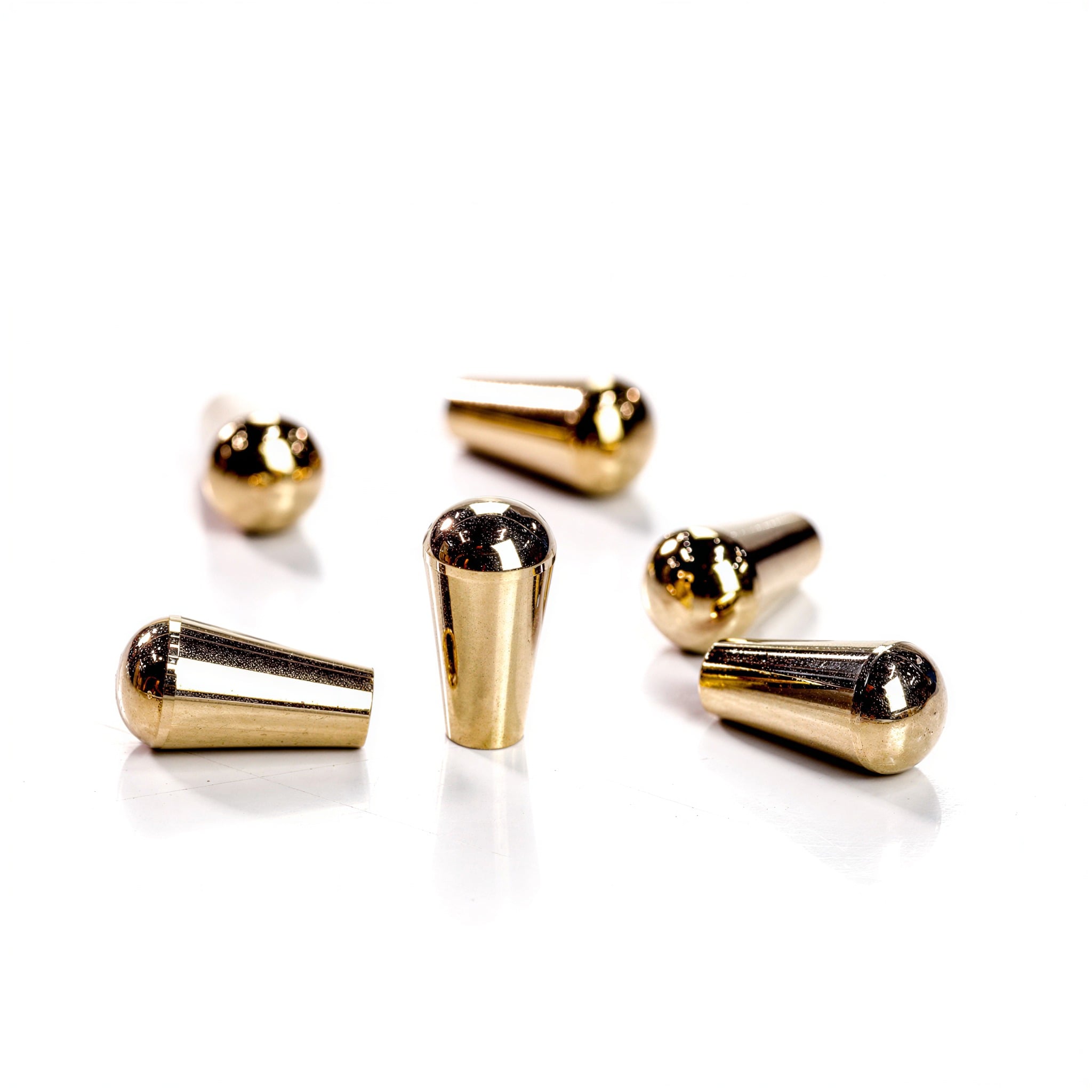 Knob Seletor Guitarra Spirit BTG-M3.5-GD 6 Peças Dourada