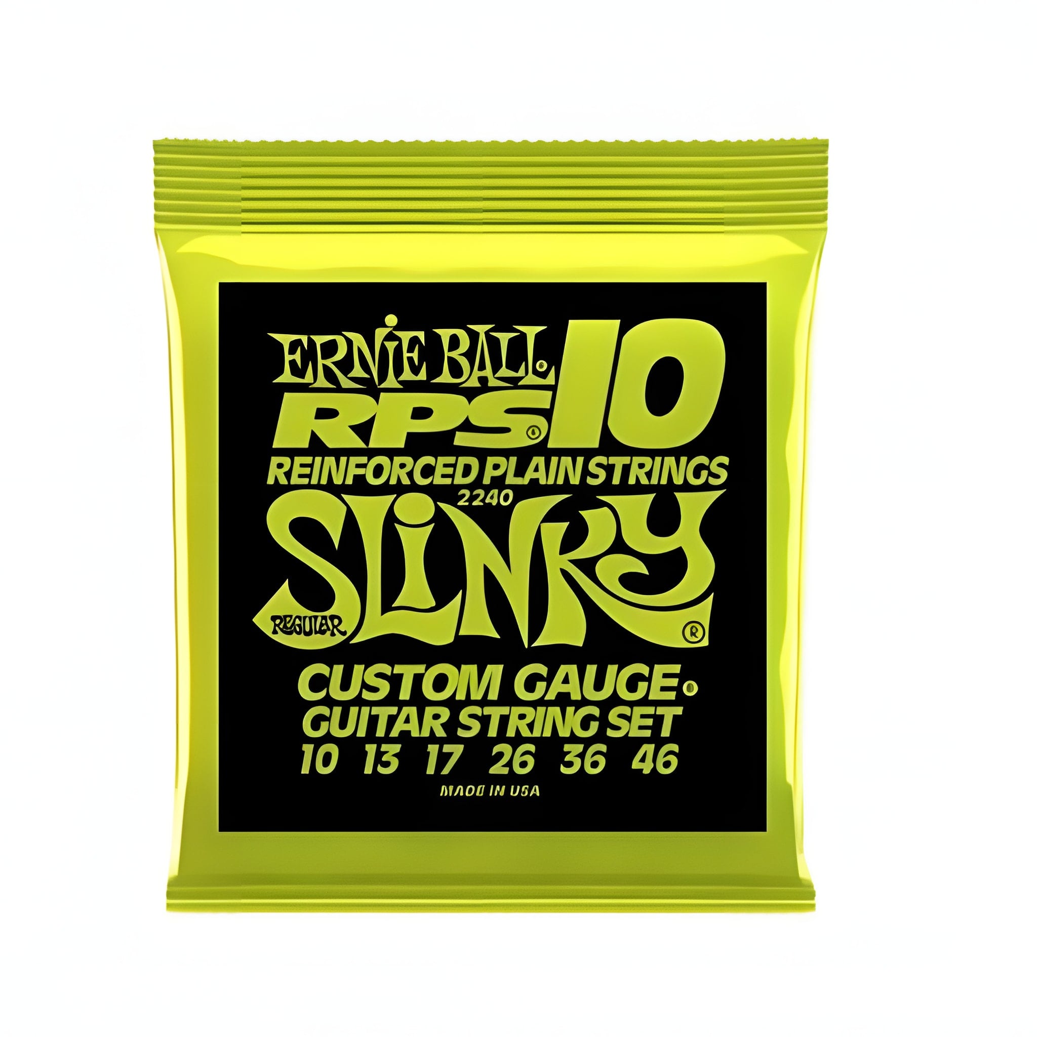 Encordoamento Para Guitarra Ernie Ball RPS 010.046 Bronze 6 Cordas