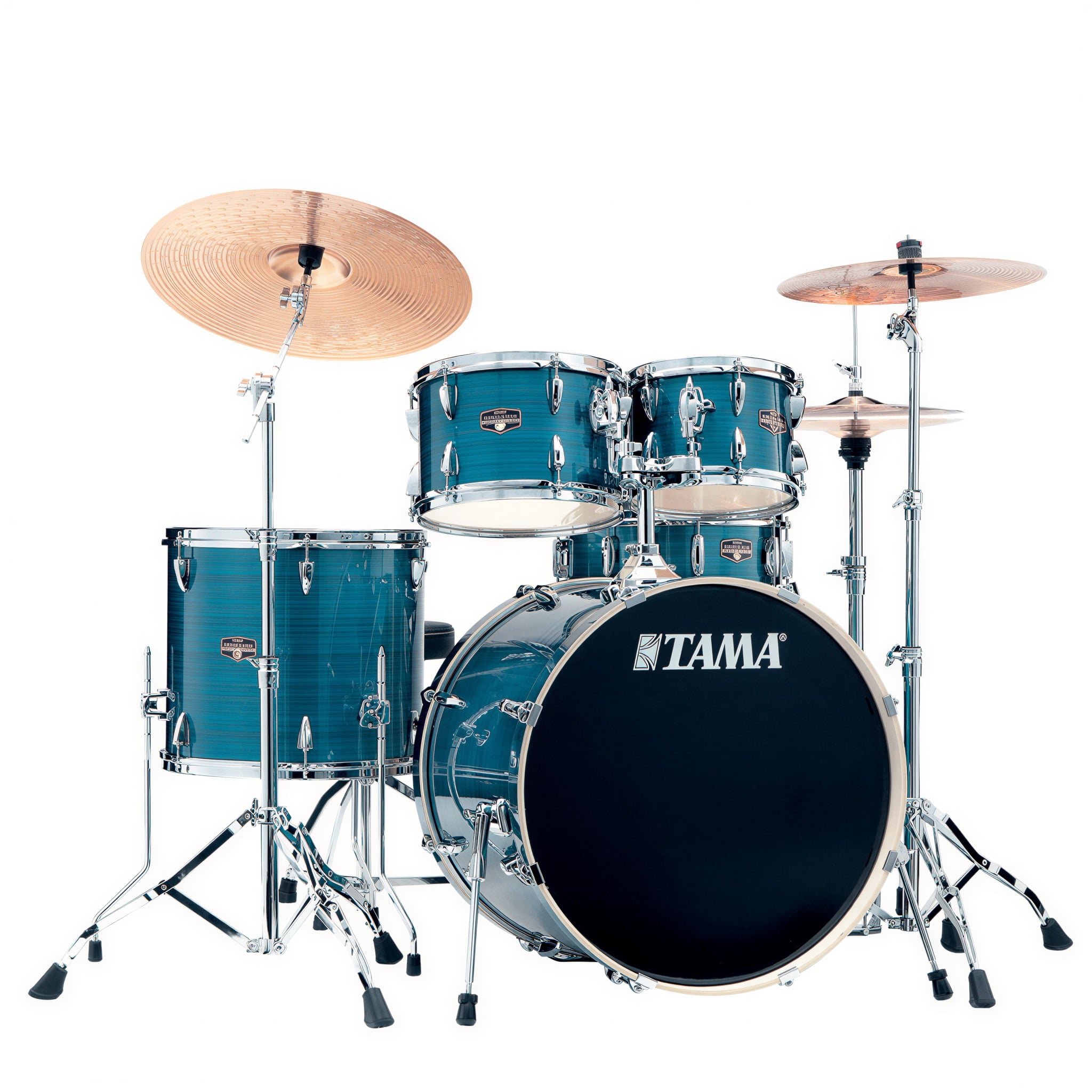 Bateria Completa Tama IP52H6W-HLB 5 Tambores 22 Polegadas Azul HLB