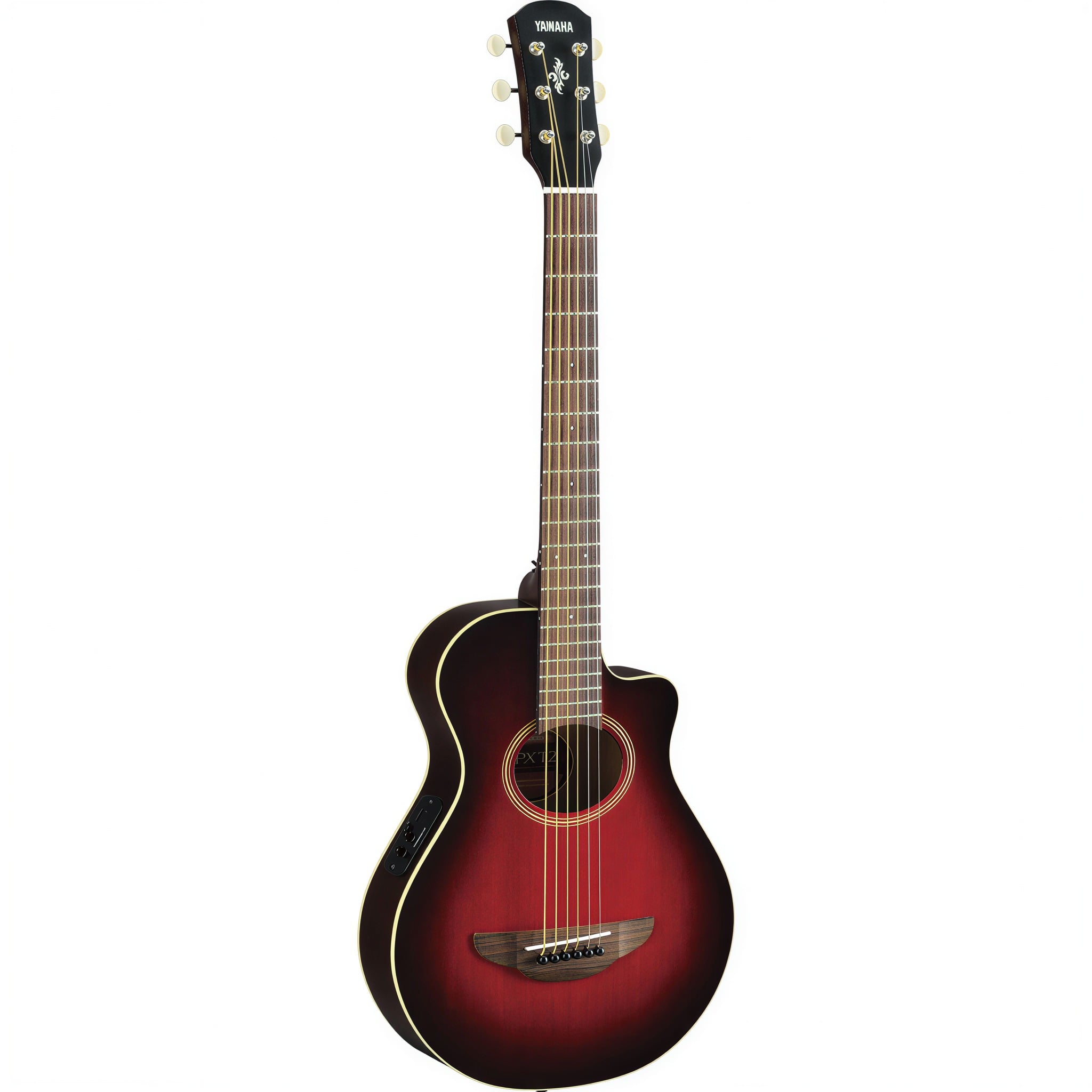 Violão Eletroacústico Apxt2 Drb Dark Red Burst Com Bag Yamaha