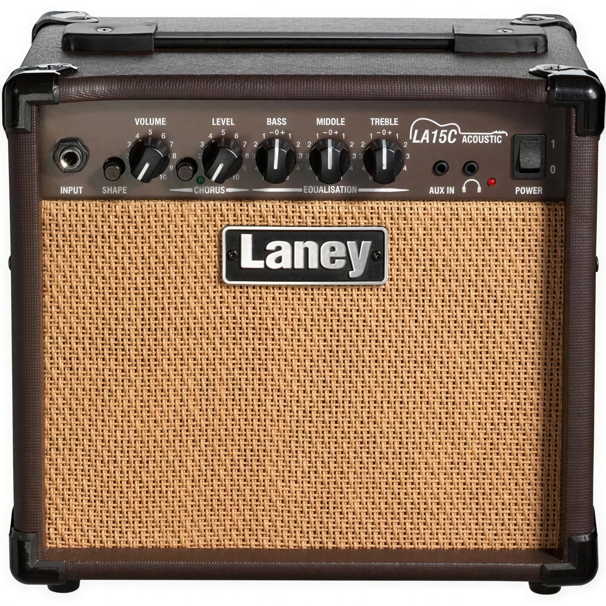 Amplificador Para Violão Laney LA15C 30W Compacto e Marrom