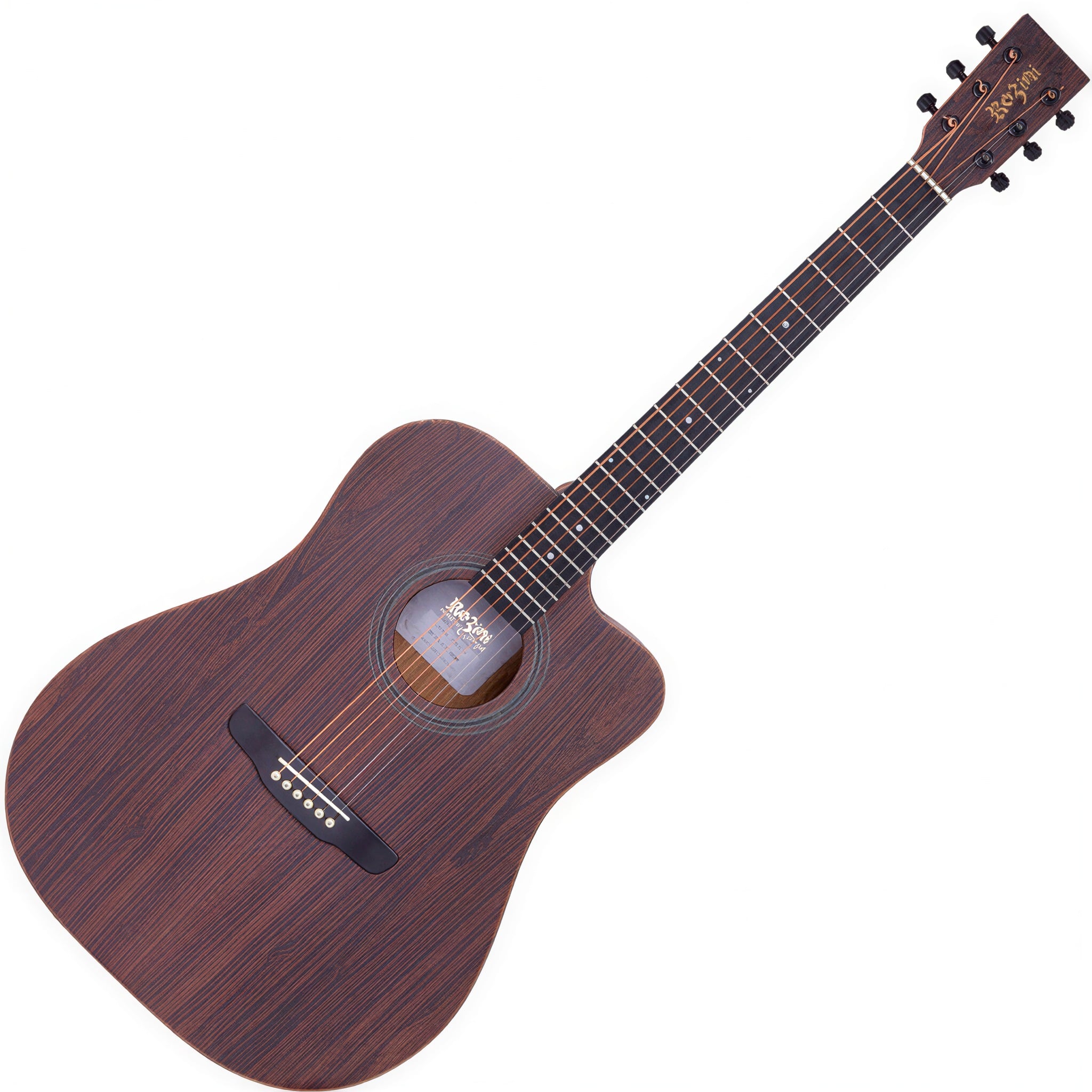 Violão Acústico Rozini RX315.AC.F.CT.LP 6 Cordas Louro Preto