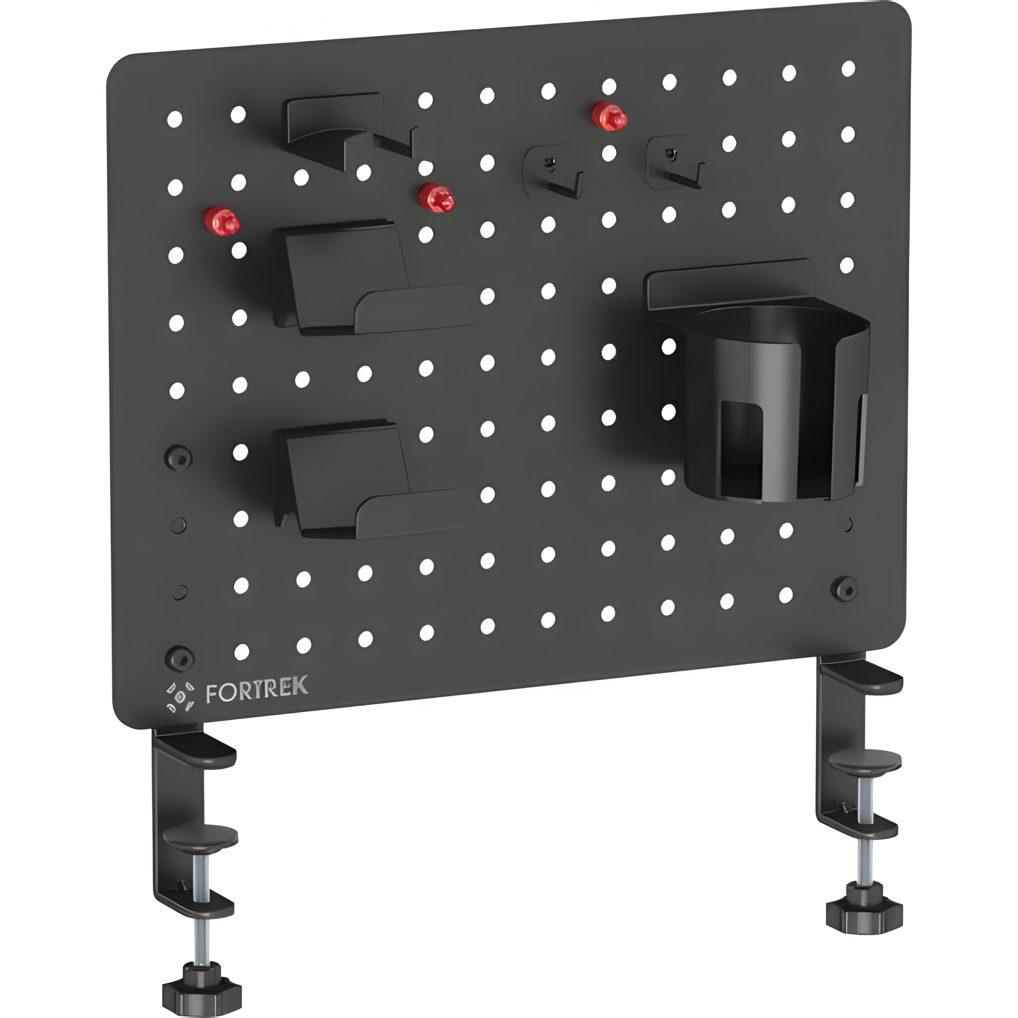Painel Organizador Fortrek Grid Space Gamer 60x40cm Metal Preto