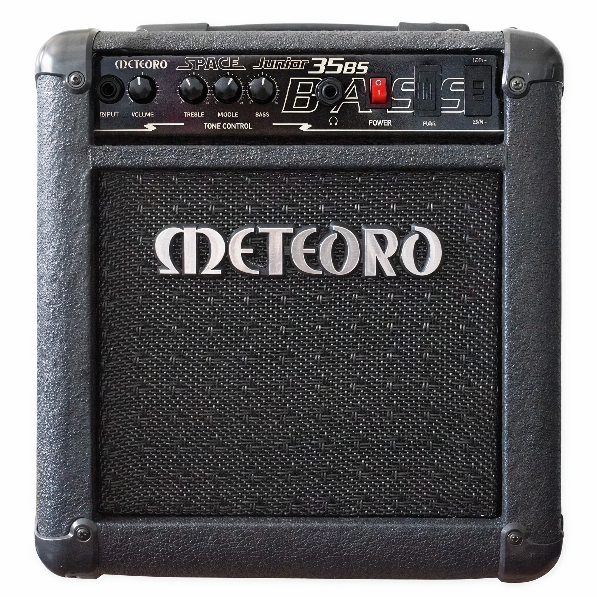 Cubo Amplificador para Contrabaixo Meteoro Space Junior 35BS 35W Preto com Entrada Aux e Saída para Fone