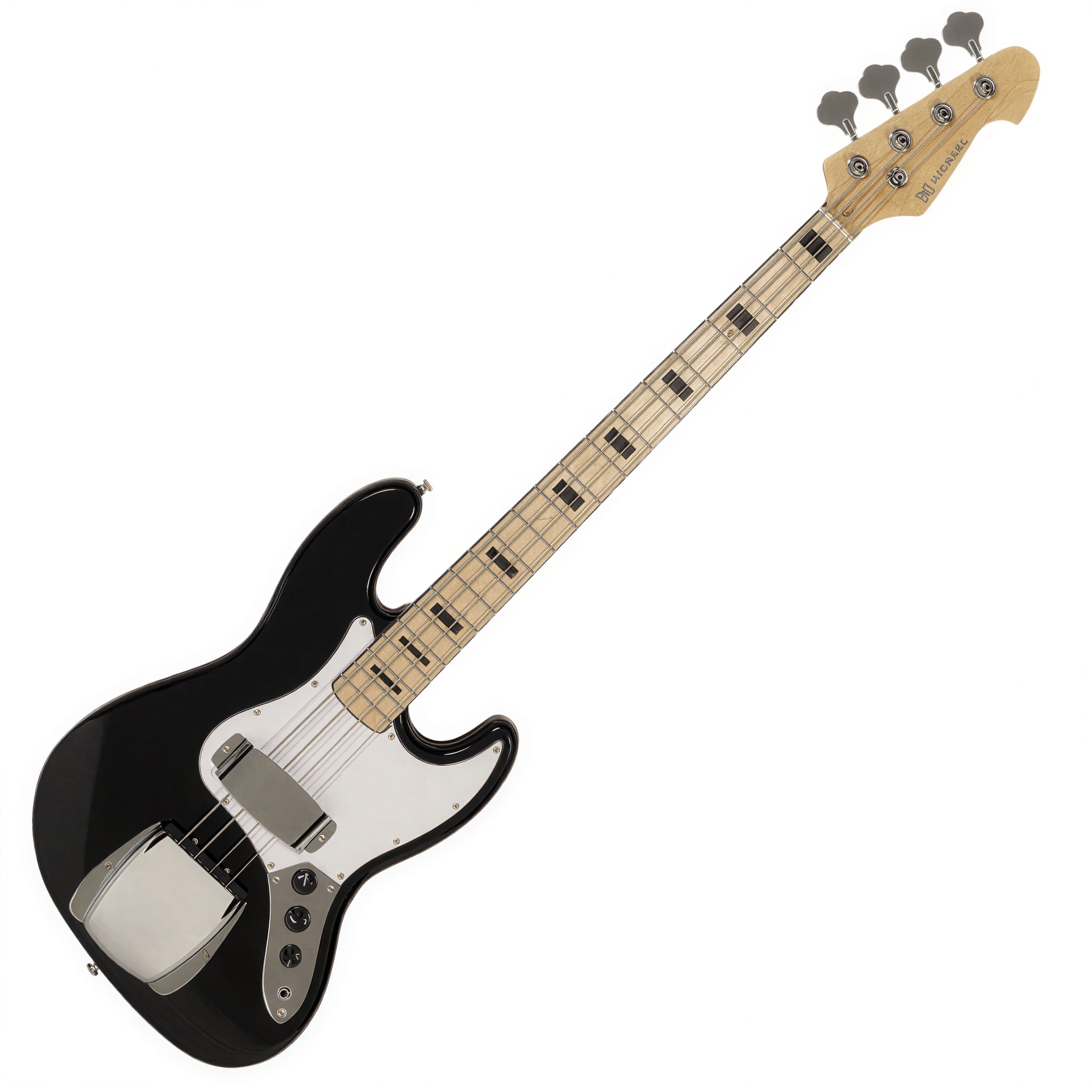 Contrabaixo Michael JB BM675N BK 4 Cordas Passivo Corpo Basswood Preto