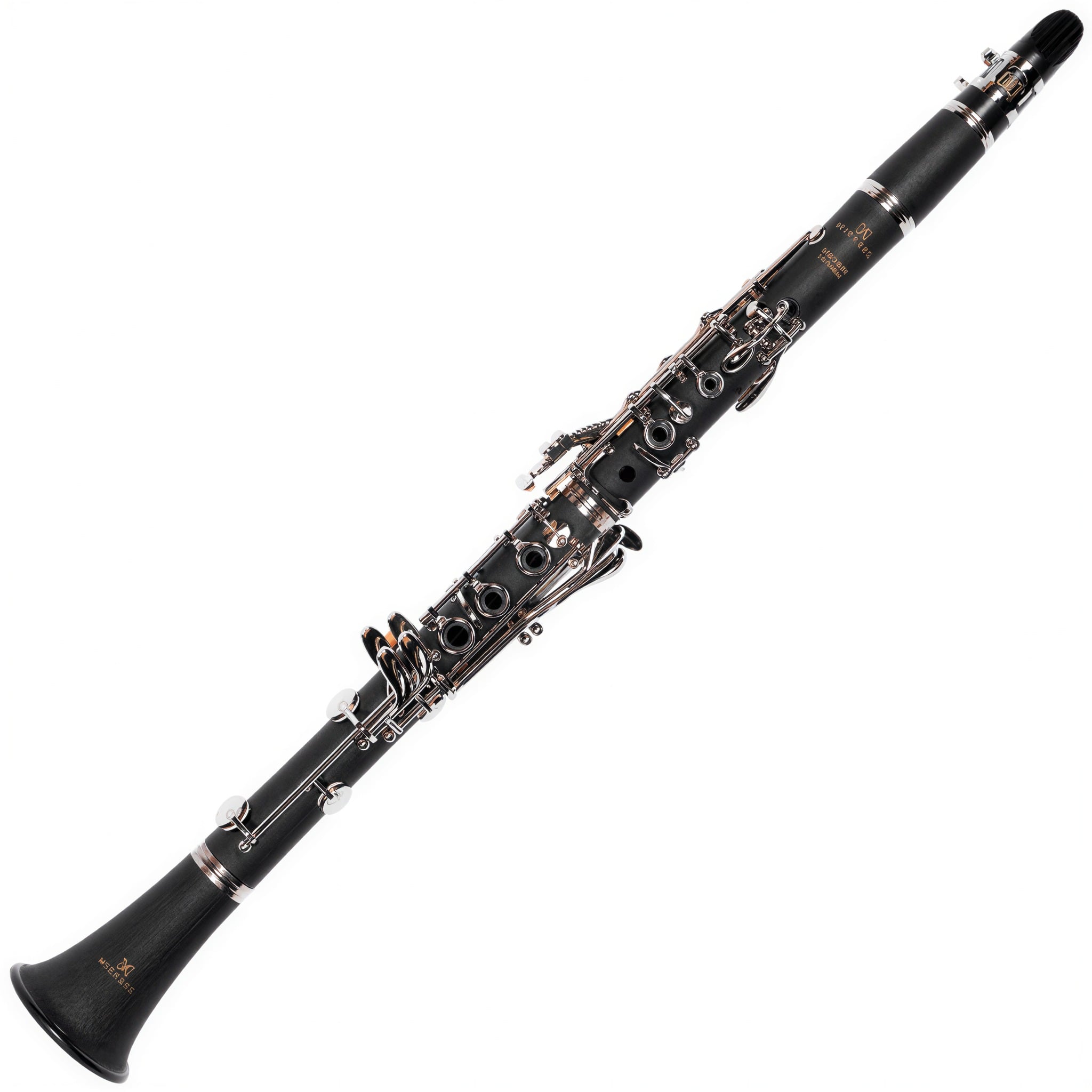 Clarinete Michael WCLM30N Série Essence Si Bemol 17 Chaves Niqueladas Bakelite