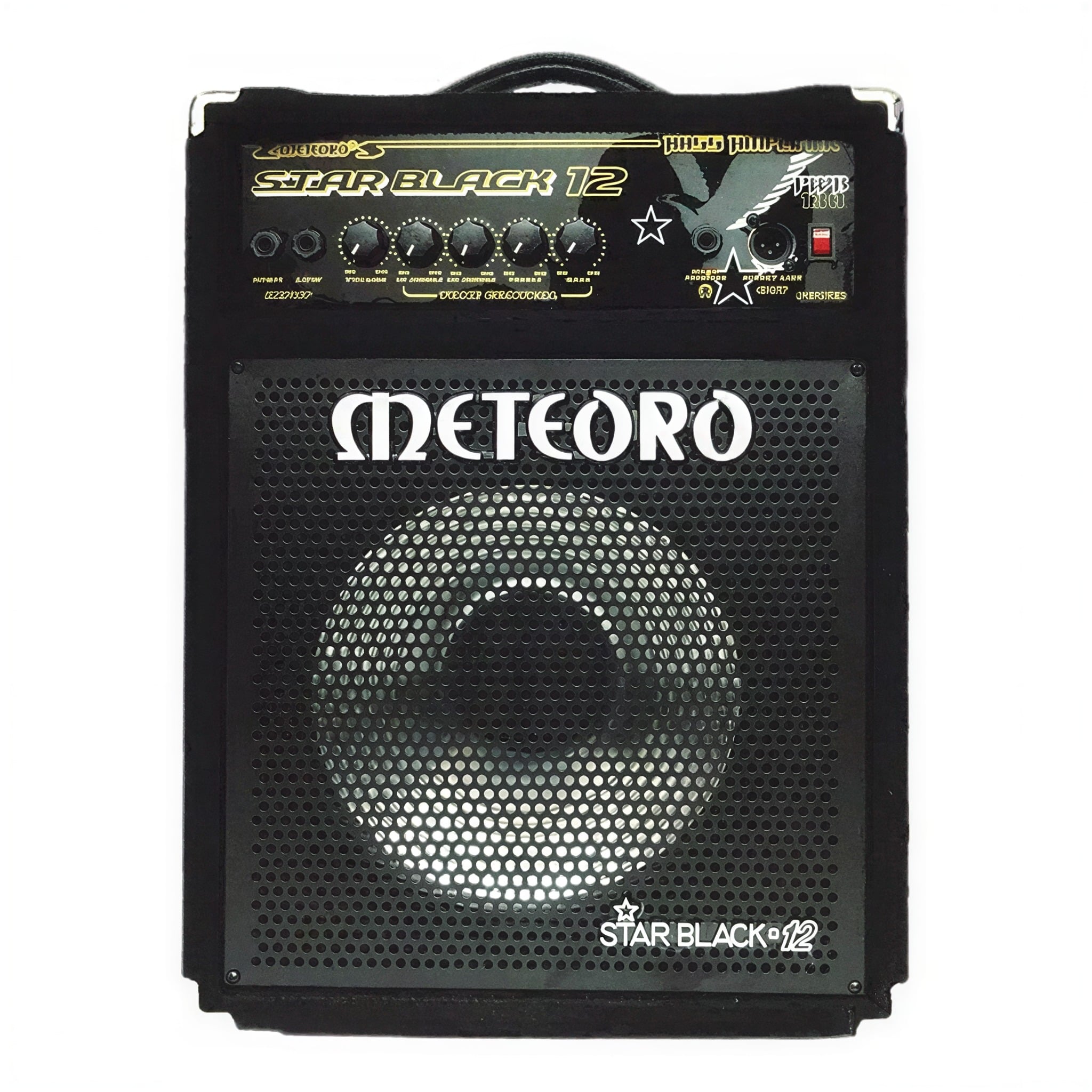 Amplificador Meteoro Star Black 12 130W com EQ 4 Bandas e 12"