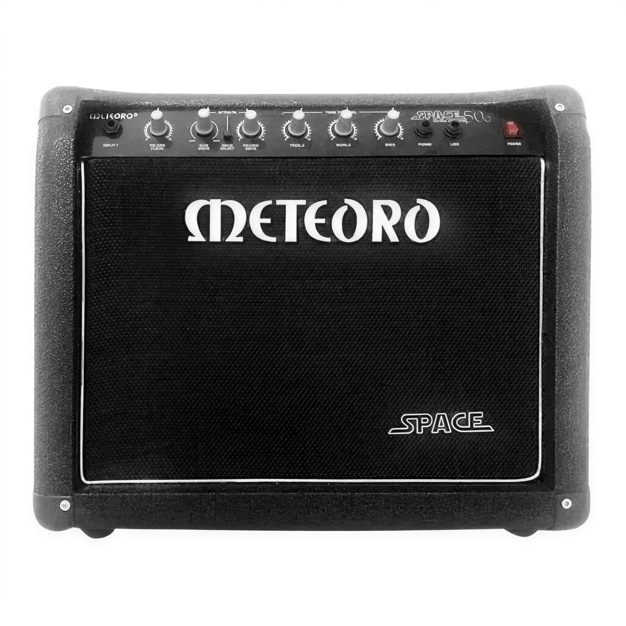 Amplificador Meteoro Space Guitar 50W RMS 10" para Guitarra com Falante 10 Polegadas, 2 Canais Clean/Drive, Reverb, EQ 3 Bandas e Auxiliar