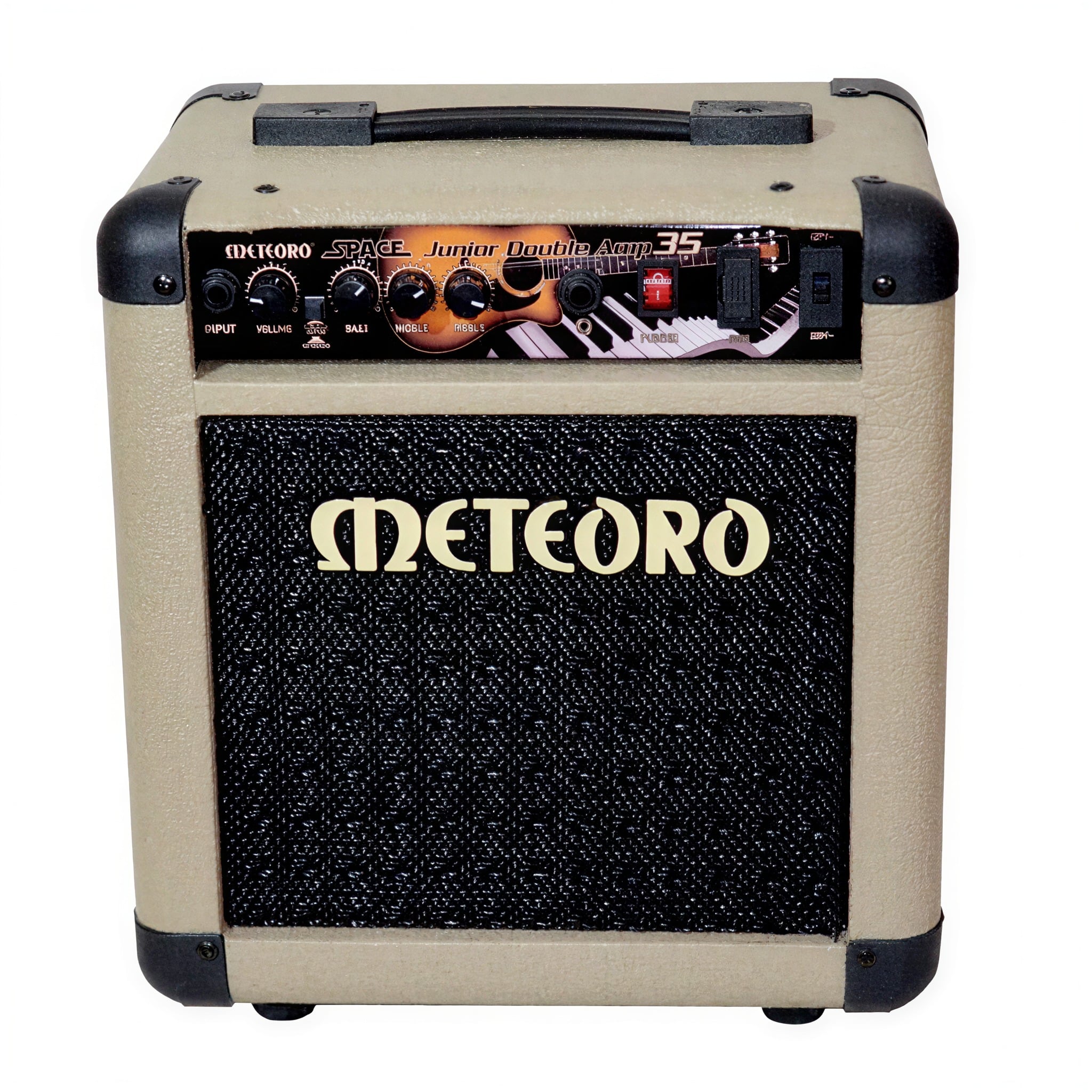 Amplificador Meteoro Space Jr Double 35W 2 Canais Independentes 8 Polegadas
