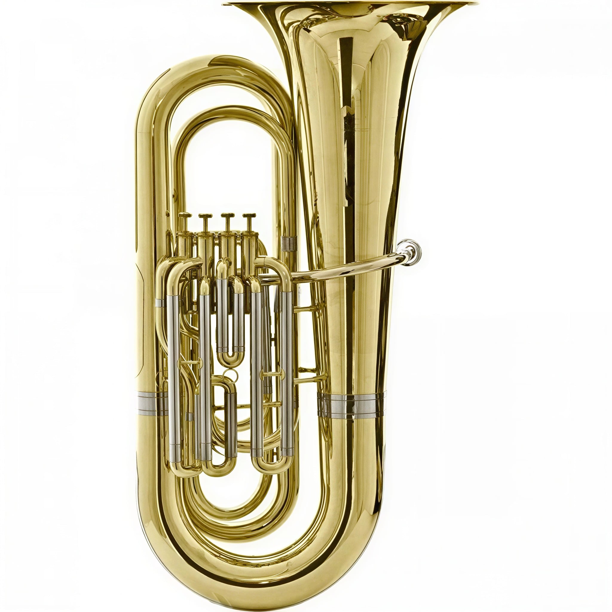 Tuba Harmonics HBB-534L 4/4 4 Pistos Laqueada Bb