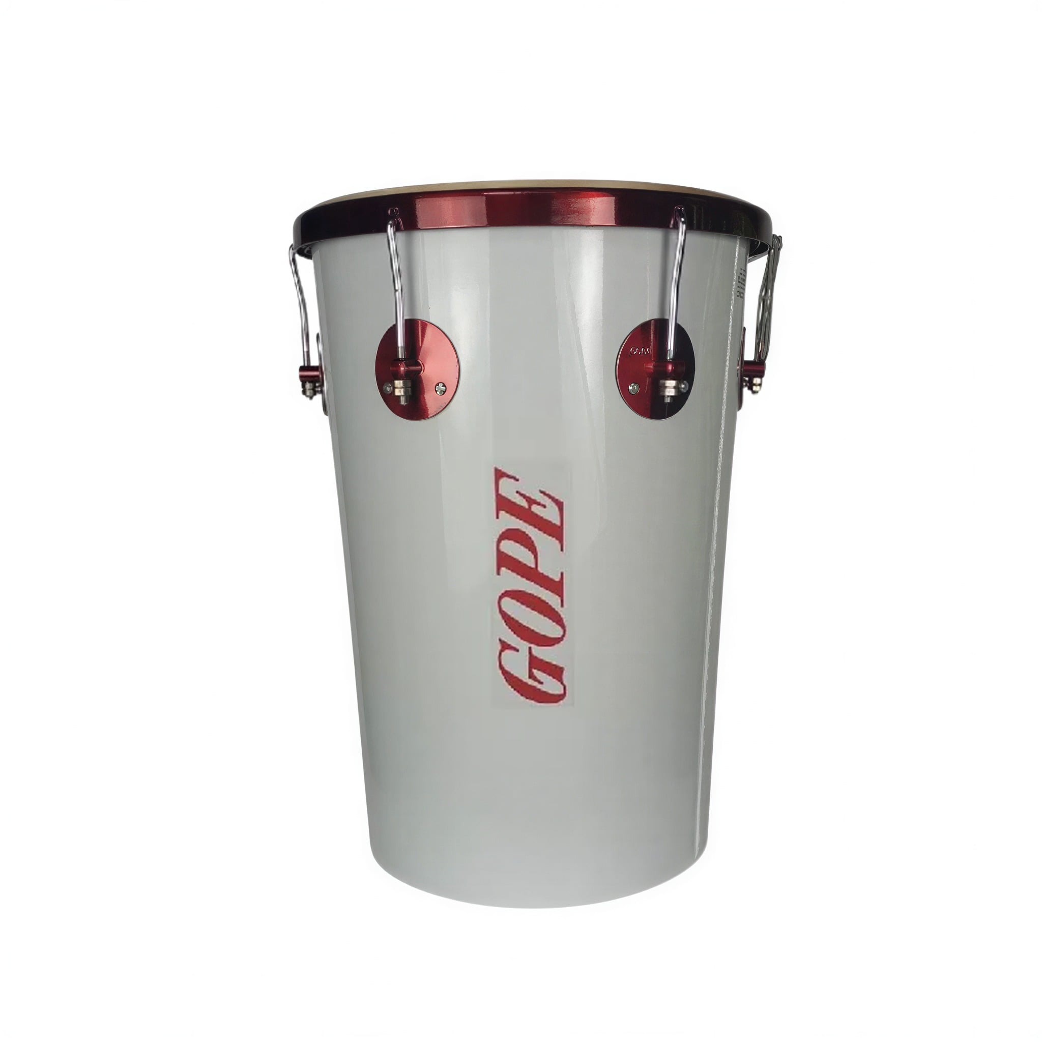 Rebolo Gope 12" Branco e Cereja Alumínio Cônico 45cm