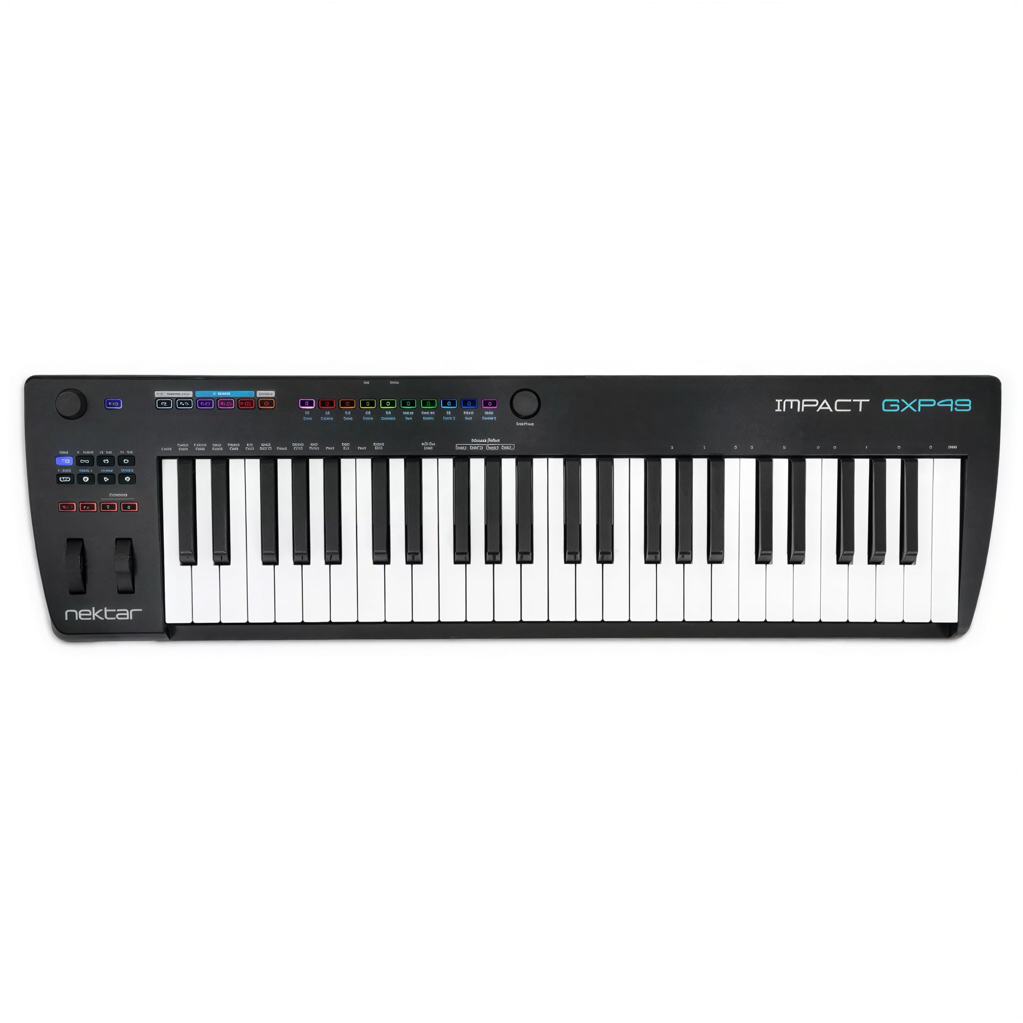 Teclado Controlador MIDI Nektar Impact GXP49 49 Teclas com Aftertouch e Licenças de Software