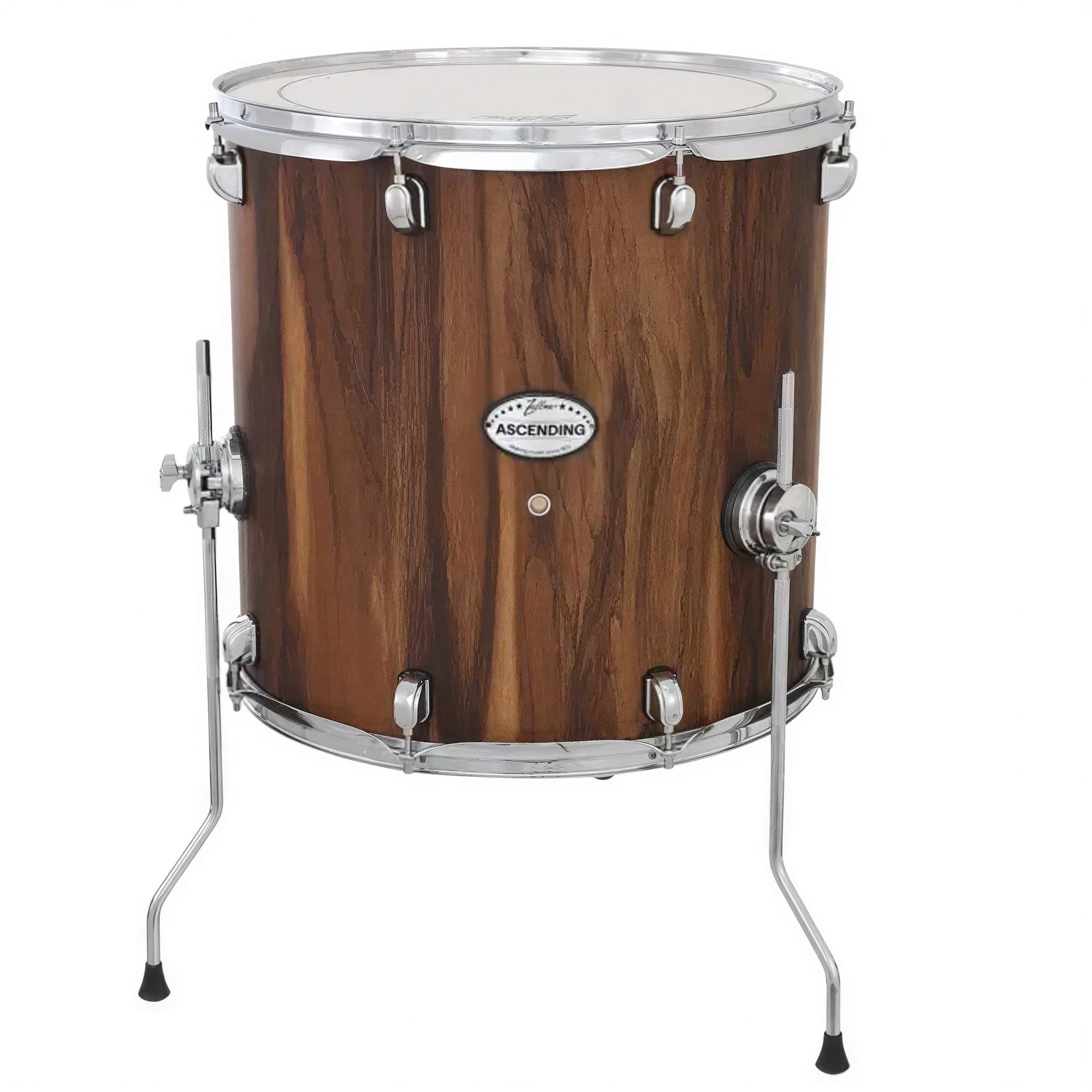Surdo para Bateria Zellmer Ascending 14”x14” Black Wood em Madeira Shell Pack - 1649