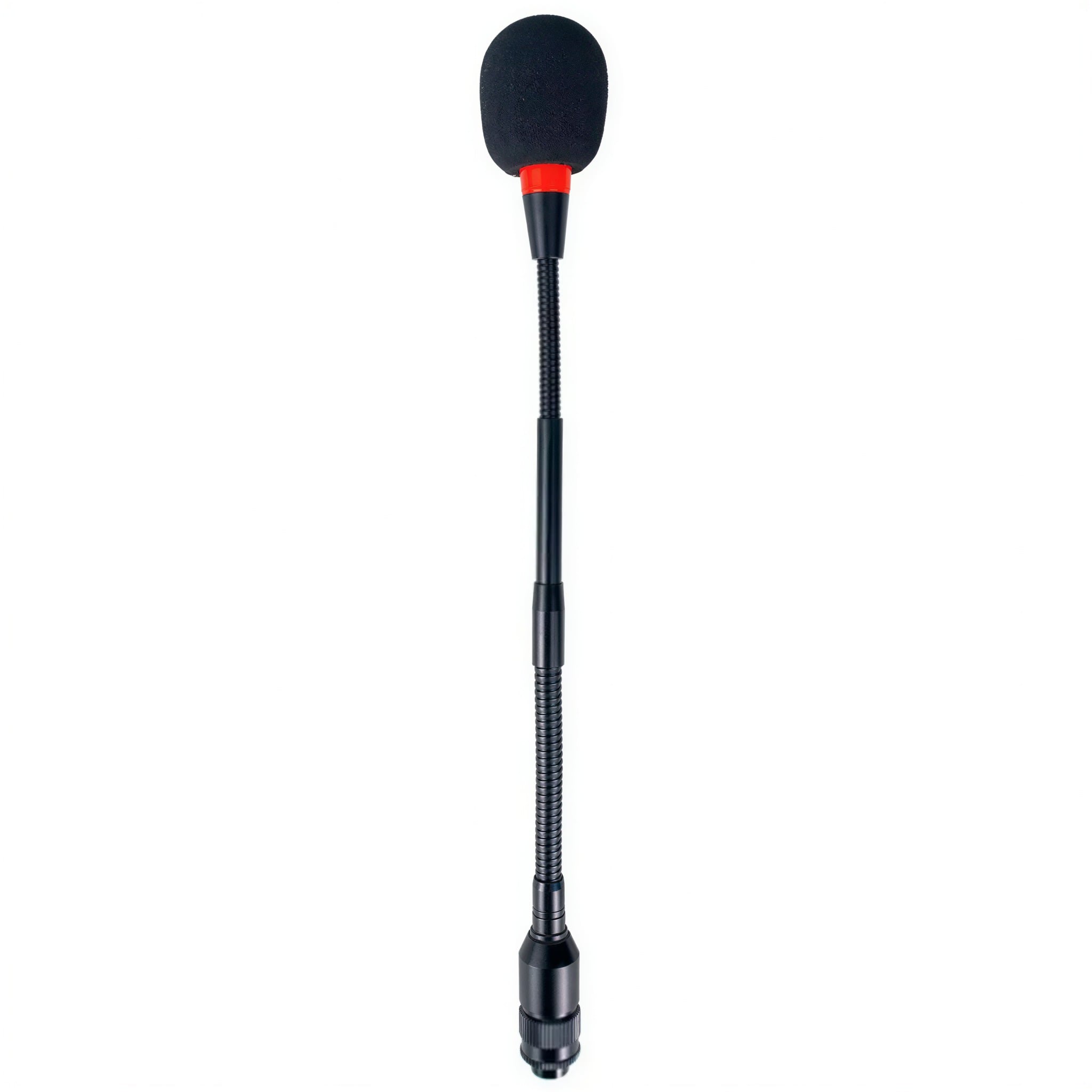 Microfone Gooseneck Kadosh KG-760C Condensador Cardioide com Haste Metálica Flexível de 60 cm, Conexão XLR e Phantom Power