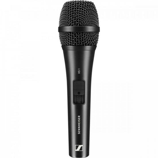 Microfone Dinâmico Sennheiser XS 1 Cardióide com Conector XLR e Cor Preto
