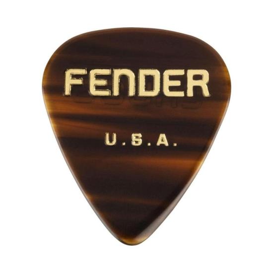 Palheta Fender Chugg 351 1,5 mm Acetato de Celulóse Tortoise