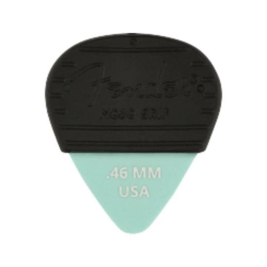 Palheta Fender 1985351401 3 Unidades com Mojo Grip Azul