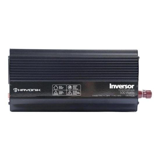 Inversor Automotivo Hayonik MSW1105 500W Onda Modificada 12V