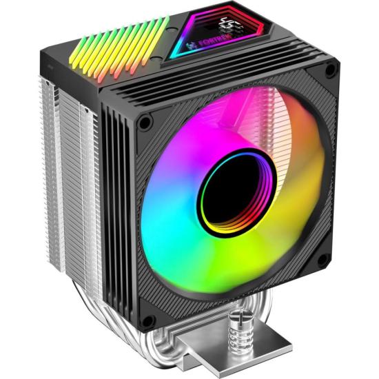 Air Cooler Fortrek AC15 150W TDP 4 Tubos de Cobre ARGB