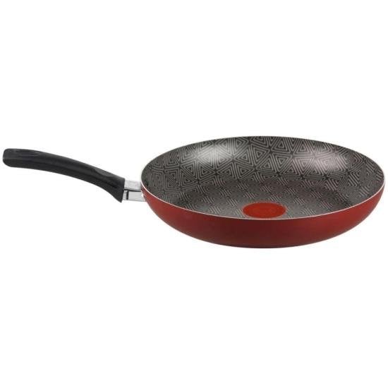 Frigideira Rochedo FR30 30cm Antiaderente Resist Vermelha
