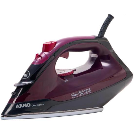 Ferro a Vapor Arno FMV 1520W com Base Durilium Vinho