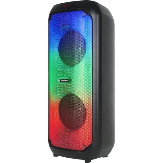 Caixa de Som Sumay CAP51 Fire 1000W Bluetooth Portátil Preta