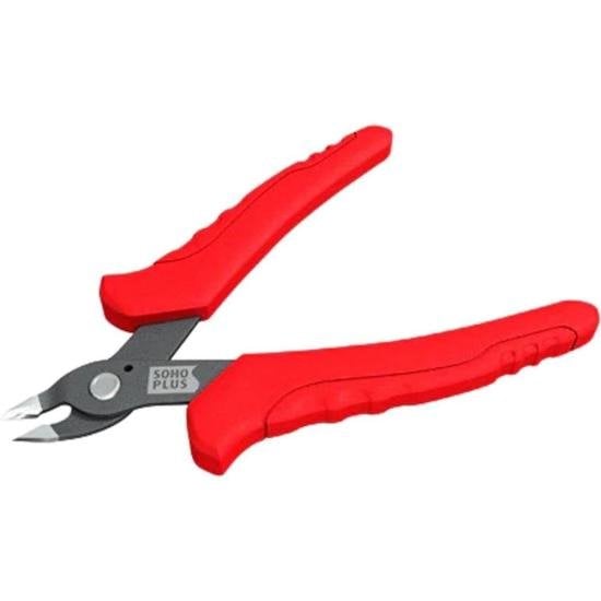 Alicate de Corte Rente Furukawa Sohoplus Para Fios 18 AWG Vermelho