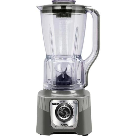 Liquidificador Arno Power Max XXL 2,25L 2200W Com 6 Lâminas Cinza