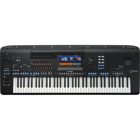 Teclado Yamaha Genos2 76 Teclas 384 Polifonia Preto