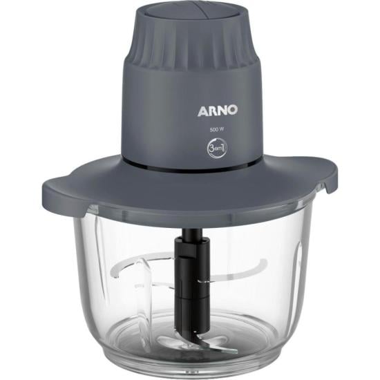 Processador de Alimentos Arno Choppeo CH01 500W 2 Velocidades Cinza