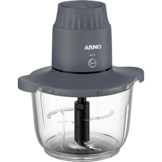 Processador de Alimentos Arno Choppeo CH01 500W 2 Velocidades Cinza