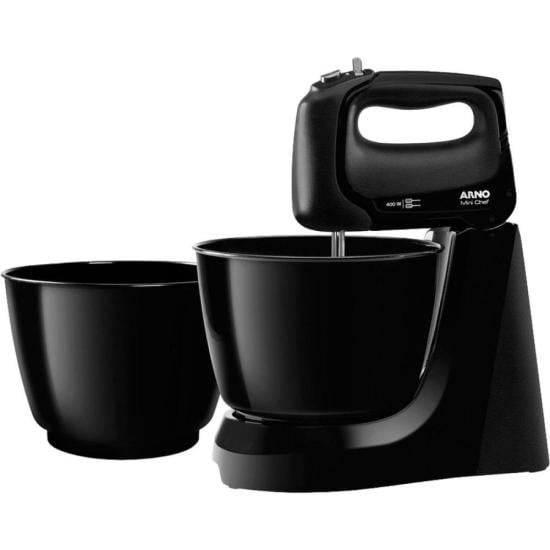 Batedeira Arno HM11 200W 4 Velocidades Preto