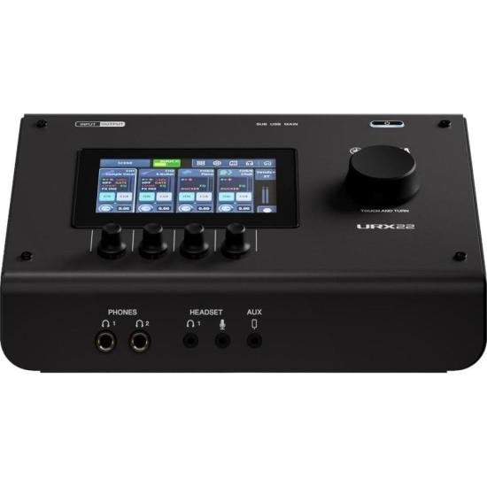Interface de Áudio Yamaha URX22 4 Entradas USB Tipo-C Preta