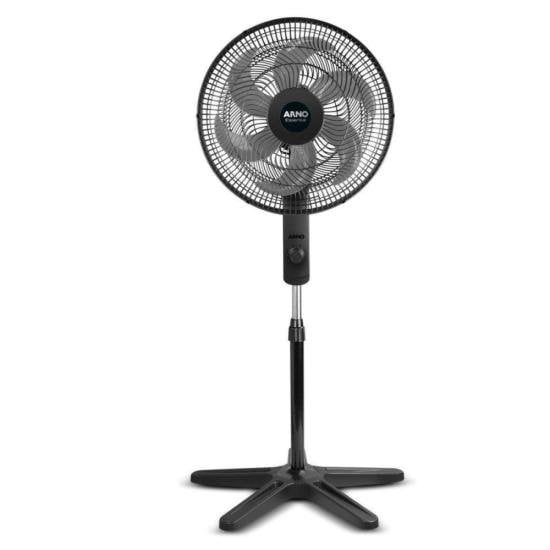 Ventilador de Coluna Arno Essential 140W 3 Velocidades 40cm Preto/Cinza