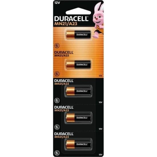 Pilha Alcalina Duracell MN21 12V 800mAh Cartela com 5