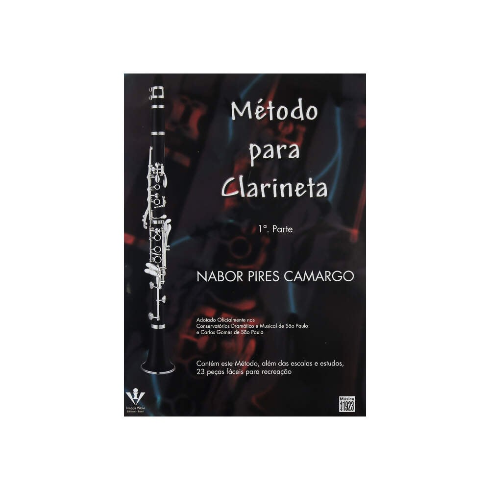Método Clarinete - Irmãos Vitale 110-M - Português e Sopro