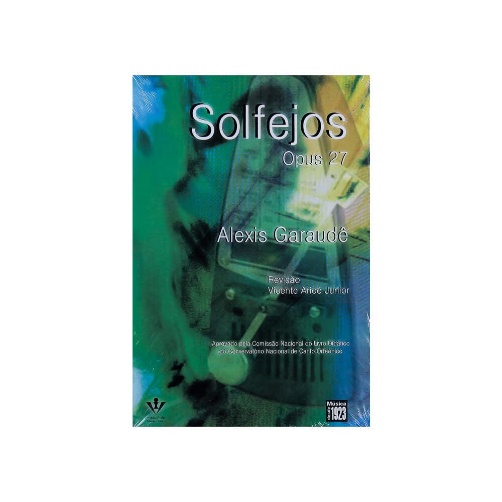 Livro Solfejos - Op. 27 - Irmãos Vitale 023-M Teoria em Português