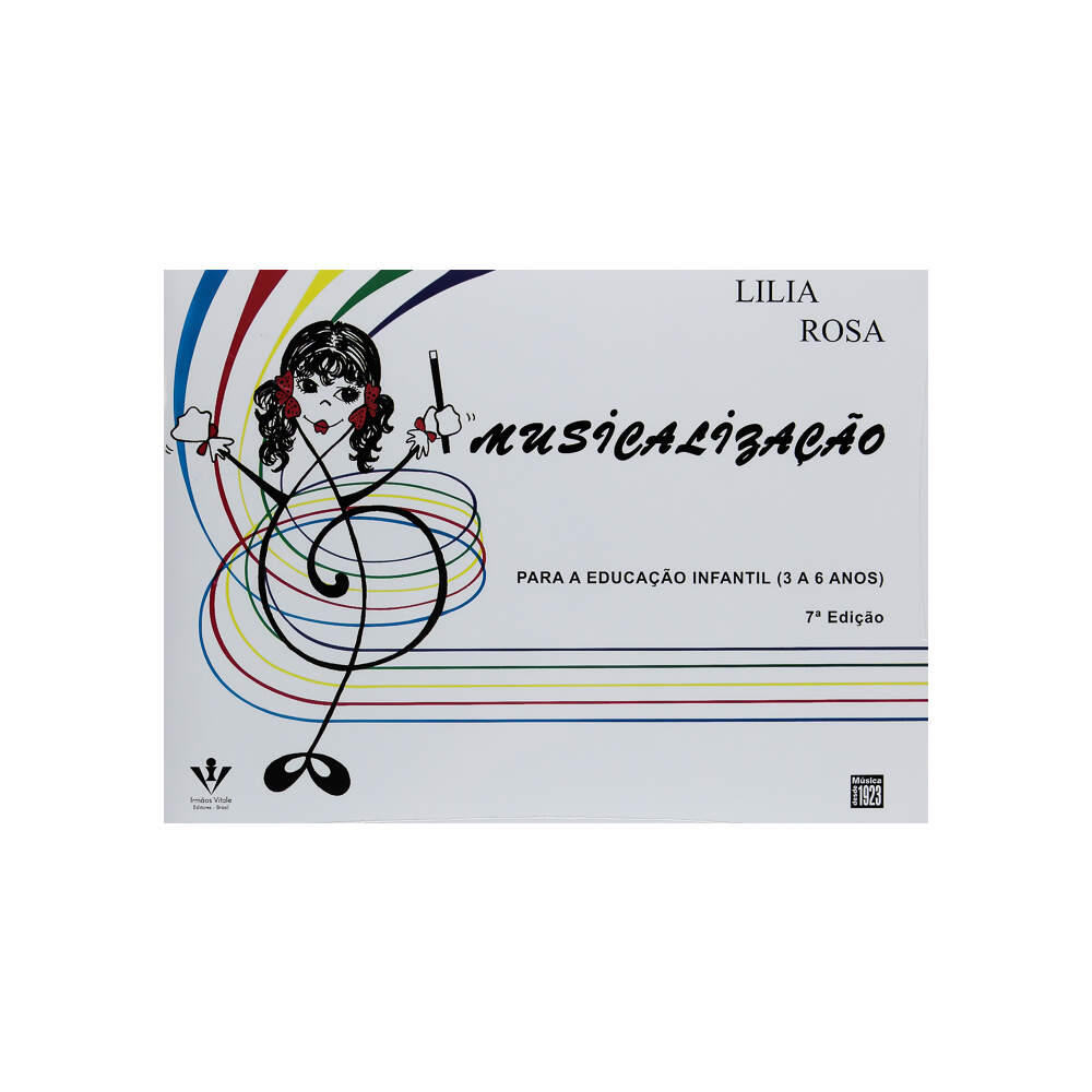 Livro Musicalização - Irmãos Vitale 326-M - Teoria, Português