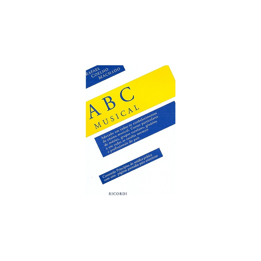 A B C Musical - Rafael Coelho Machado - Ricordi RB0000903