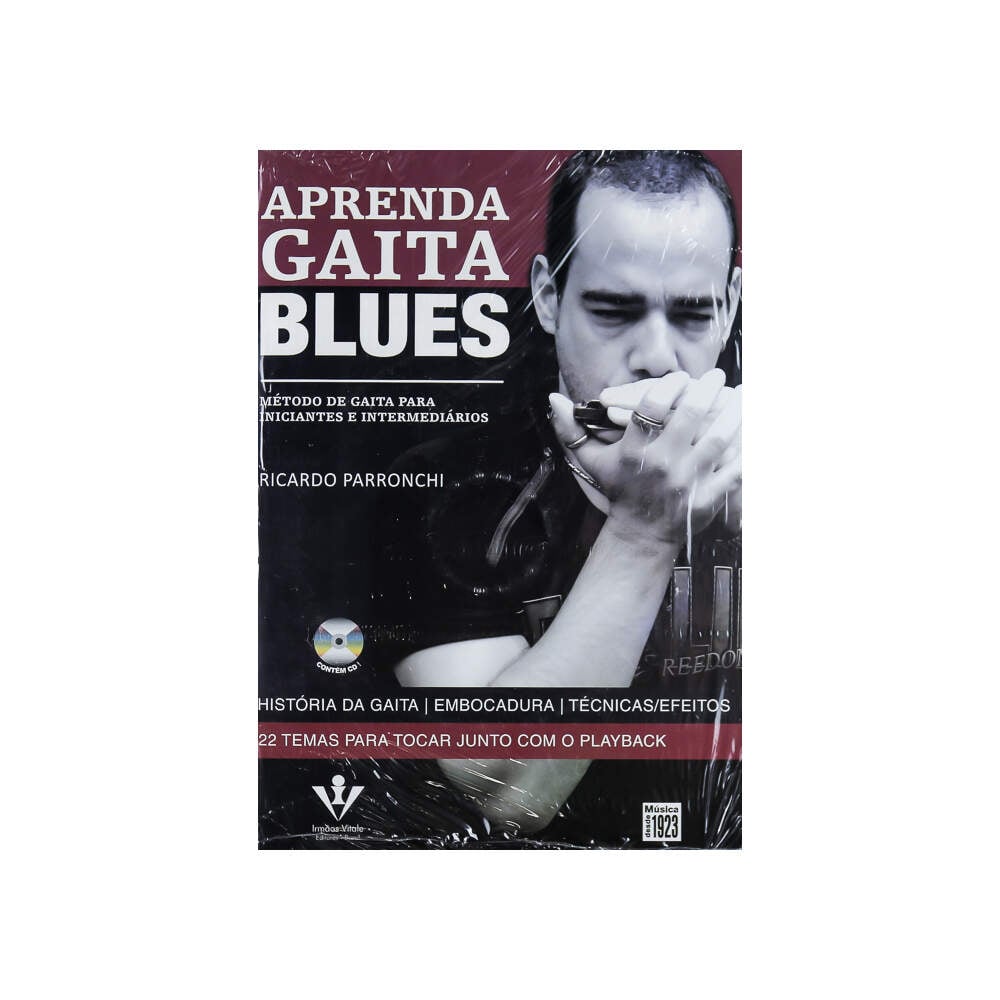 Aprenda Gaita Blues - Irmãos Vitale 407-M - Autor Ricardo Parronchi